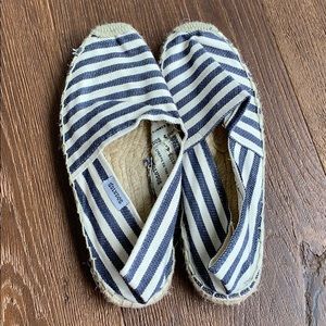 Navy Stripe Soludos